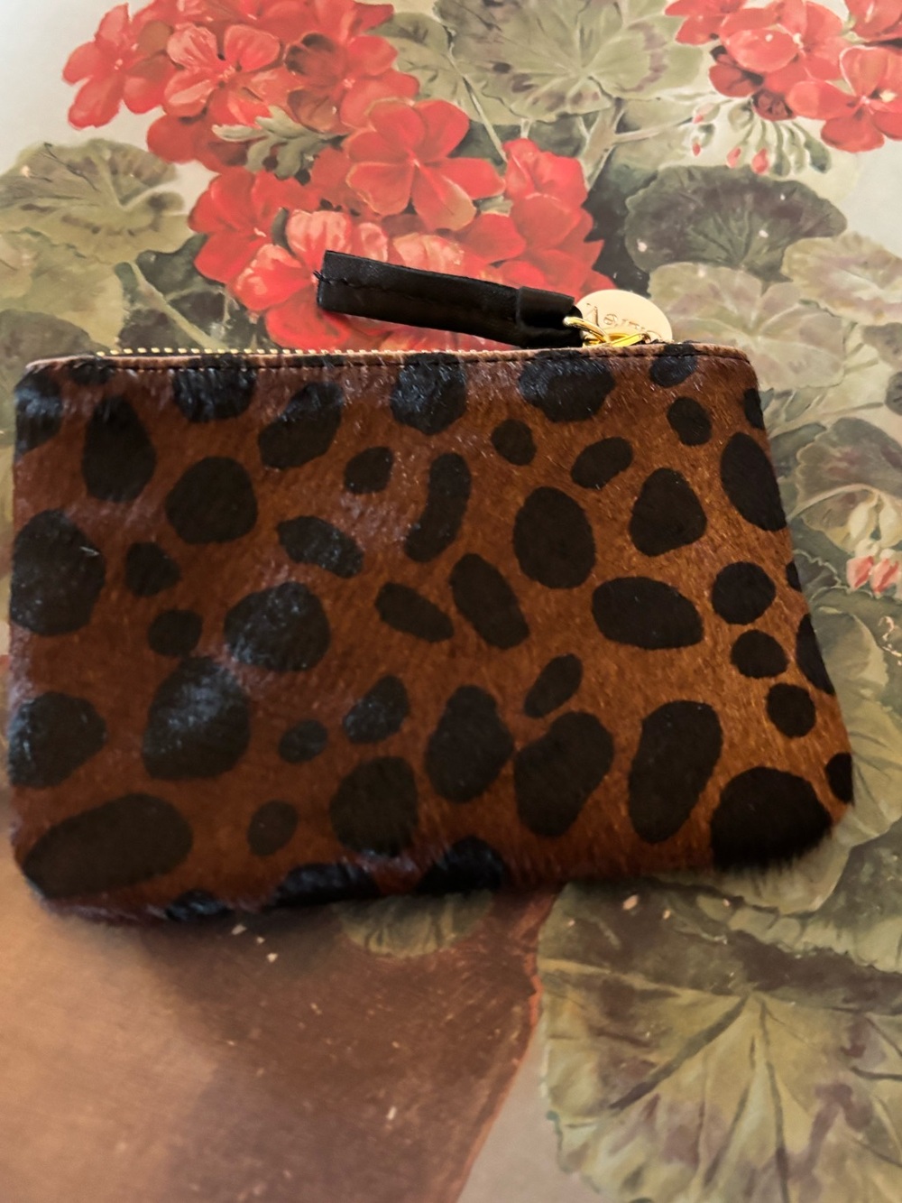 Clare V - Coin Clutch - Leopard Hair-On - Picture 3 of 8